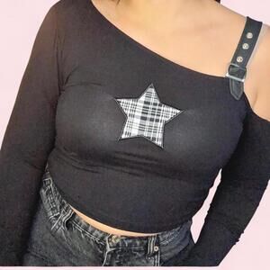 Current Mood Women's Black Shirt